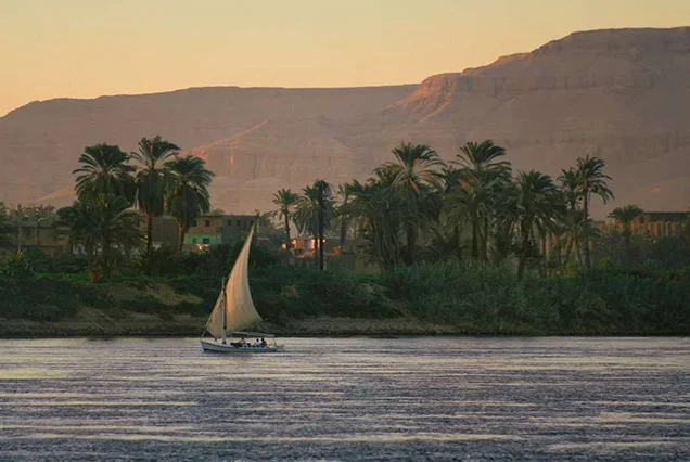 Felucca Sunset Sailing Experience in Luxor