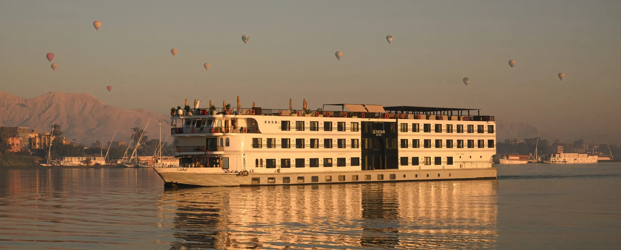 MS Le Fayan Nile Cruise – Luxury Sailing Between Luxor and Aswan