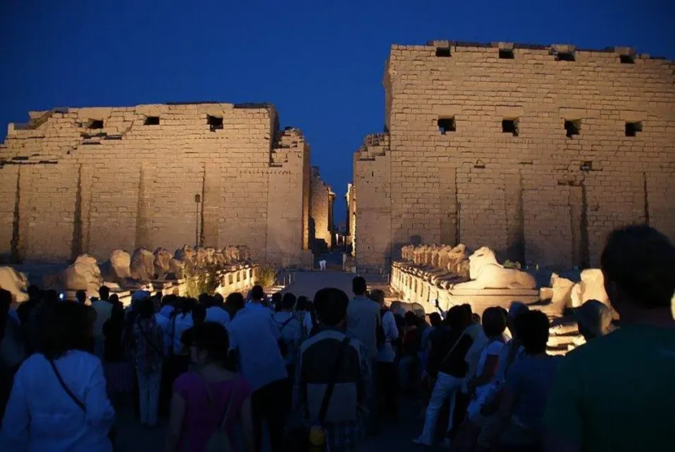 Luxor Sound & Light Show at Karnak Temple